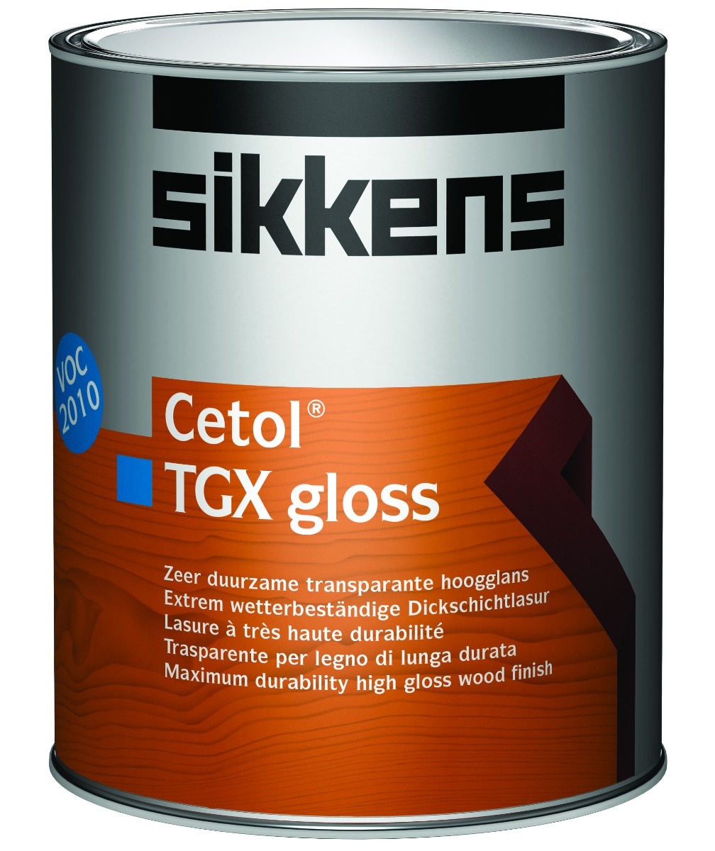 Cetol TGX Gloss VOC 2010 transparante hoogglans houtafwerking