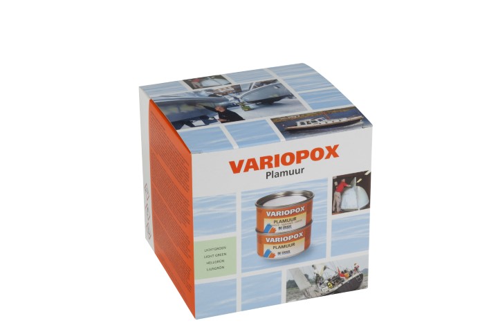 De IJssel Variopox plamuur epoxy lichtgroen set 1000 gram of 5000 gram