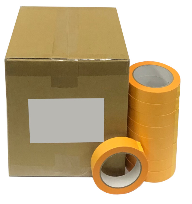 Yellow Gold Masking paperrice Washi-tape of Light Yellow FL per doos
