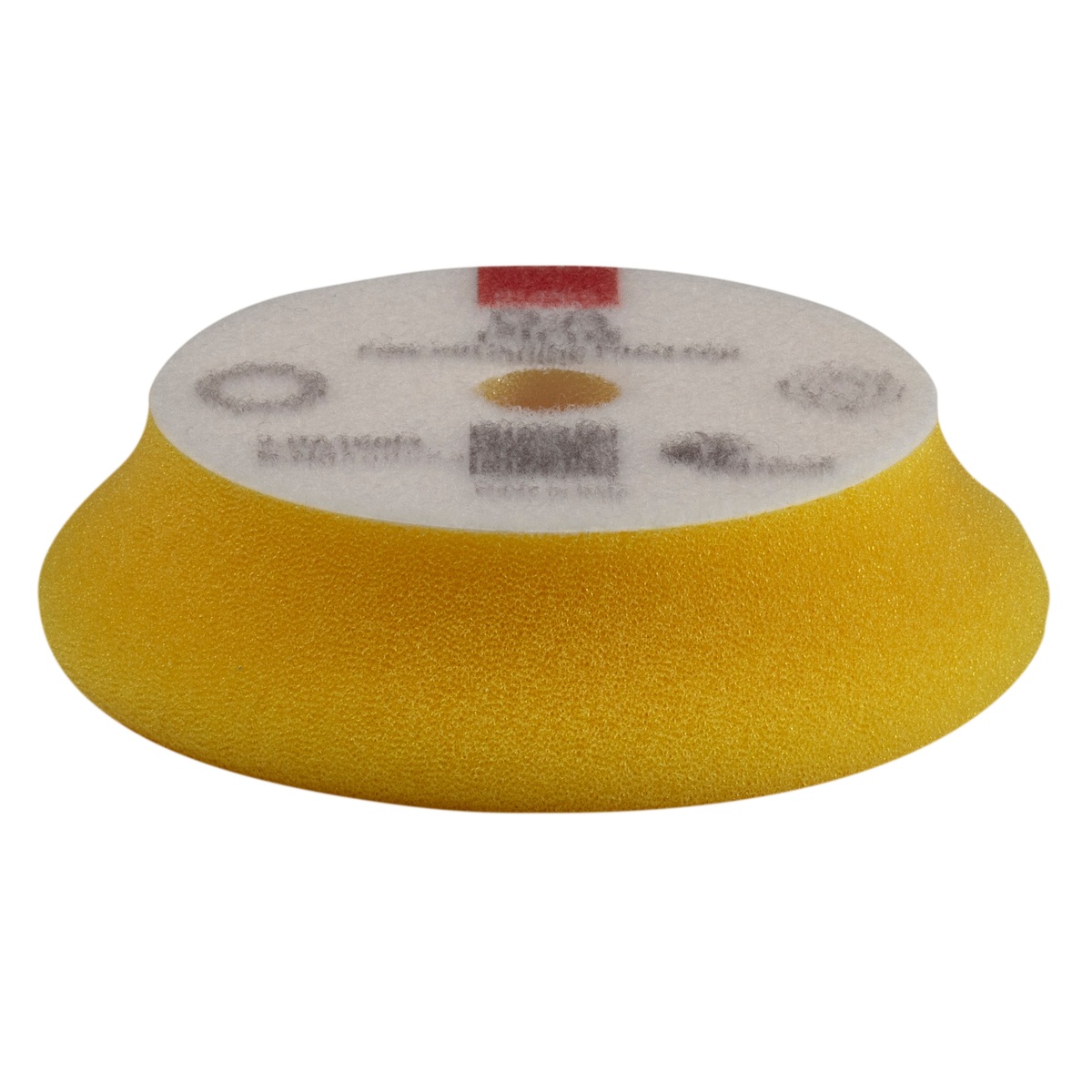 RUPES klittenband schuimpad 80/100 mm D-A FINE (geel) voor RUPES LHR75 poetsmachine per stuk (opvolger van 9.BF100M) - NIEUWSTE GENERATIE