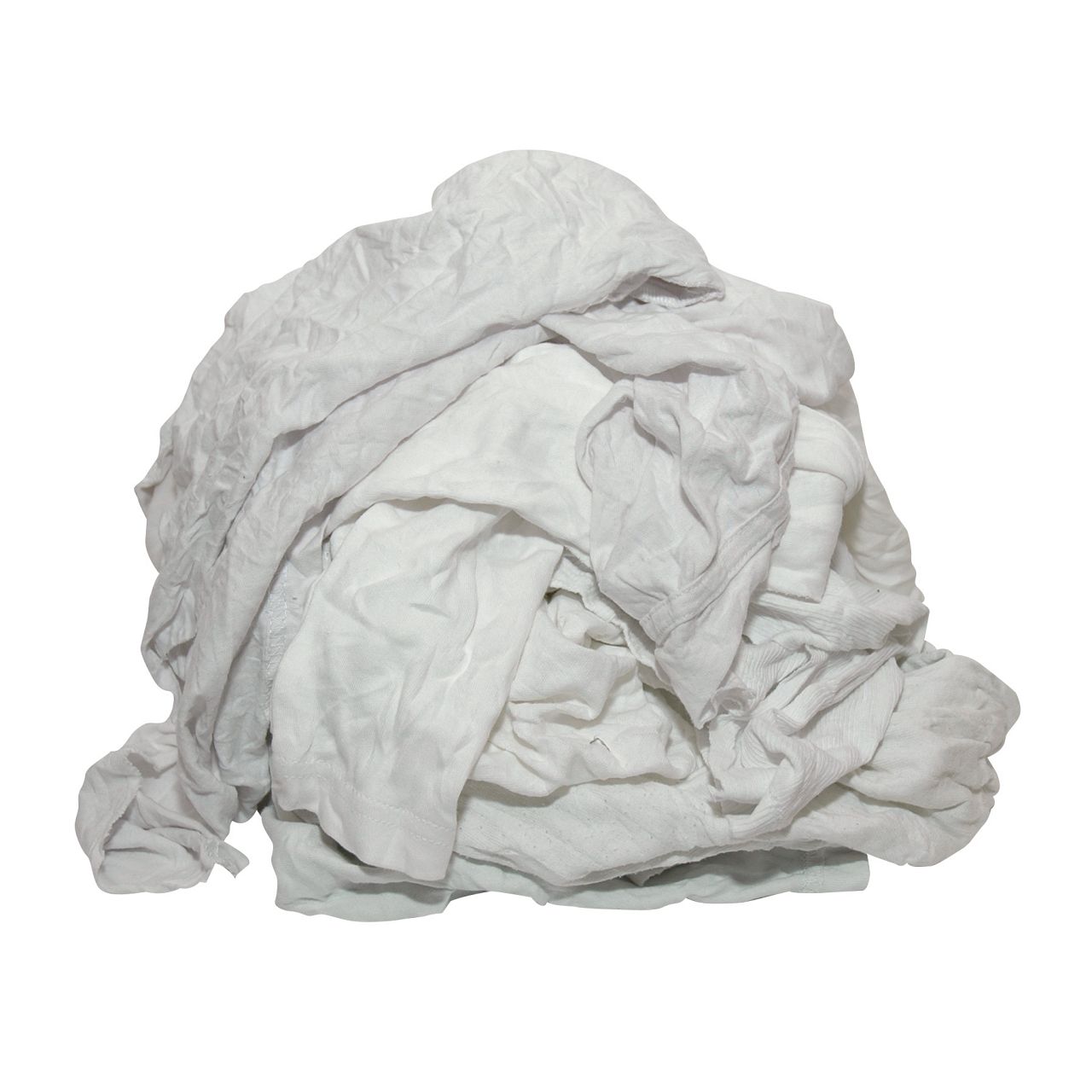 Witte tricot lappen per 10kg