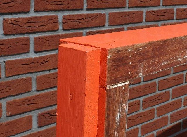 per ongeluk waarschijnlijkheid ziekte Tenco Oranje menie om houten balken en kozijnen die met metselwerk en beton  in aanraking komen te beschermen - vervanger van loodmenie per 750ml of  2500ml K-ZF-5201