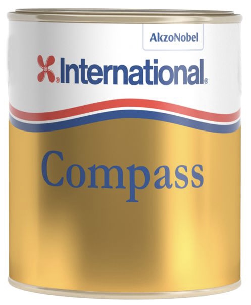 International Compass blanke jachtvernis met rijke ambertint 750ml - OP=OP
