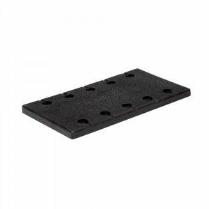 pasta Visa Knikken Hamach Rubber schuurzool ZONDER KLITTENBAND 115 x 225mm voor Hamach VH 77 V  en RUPES SSPF vlakschuurmachine H001403