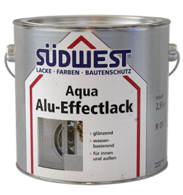 Sudwest Aqua ALU-EFFECT R01 voor hout, staal en wanden 2500ml