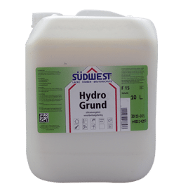 Sudwest Hydrogrund F15 spergrond voorstrijk (alternatief voor E.L.F. Tiefgrund) voor binnen en buiten Hydrogrond voor professioneel gebruik can 10 liter