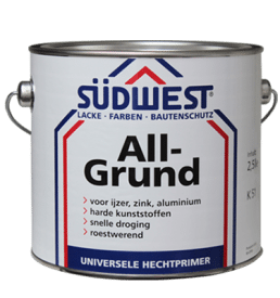Sudwest Allgrund grondverf voor hout en hechtlaag voor ijzer, zink, kunststof en aluminium per 2500ml