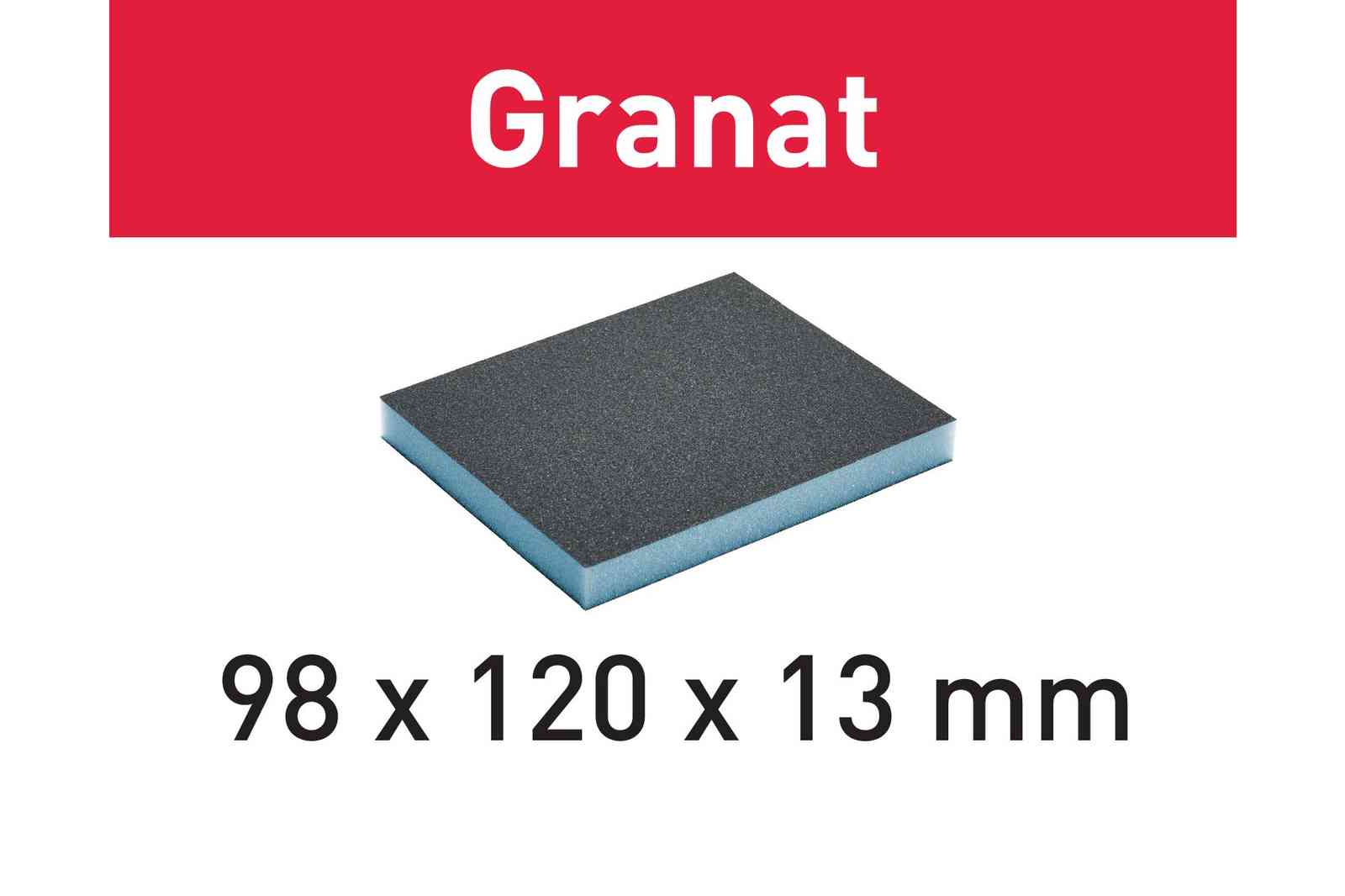 Festool Schuurspons Granat 97X120X13 220 GR/6