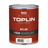 TOPLIN #1530 AFLAK HOOGGLANS standverf op lijnoliebasis (voorheen Aquamarijn Toplin Aflak glans) + GRATIS MOTAS.NL katoenen tas (zolang de voorraad strekt)