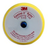 3M 14736 sponsrubber steunschijfje 76mm met klittenband en Roloc aansluiting