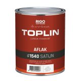 TOPLIN #1540 AFLAK SATIJN standverf op lijnolie basis  (voorheen Aquamarijn Toplin Aflak Zijde) + GRATIS MOTAS.NL katoenen tas (zolang de voorraad strekt)