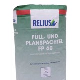 RELIUS Fullspachtel und Planspachtel FP 60 Gladstrijk en vulmiddel voor binnen 5kg