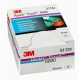3M 51131 Trizact 443SA schuurmateriaal 75mm P6000 per 15 schijven