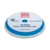 RUPES klittenband wollen pad 130/145 mm COARSE (blauw) voor RUPES LHR12/LHR15ES/LHR15III poetsmachine - NIEUWSTE GENERATIE