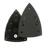 Hamach rubberen schuurzool inclusief gelijmd klittenband voor Hamach VH 91/914 V en RUPES LS90/LS91 en Atlas Copco VS11D delta - BETREFT ZOOL UIT GOEDE BATCH