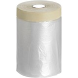 Holie Maskeerfolie met crèpe plakband 20 of 33 meter (afhankelijk van type) per rol - INDIEN UITVERKOCHT ONTVANGT U KIP 332 MASKEERFOLIE