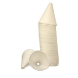 Papieren trechters 296ml per 50 stuks