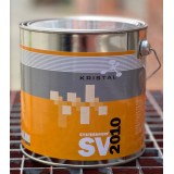 KRISTAL Systeemverf SV 2010 wit of lichte kleur uit basis wit per 2,5 liter - aantrekkelijke staffelprijzen