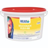 RELIUS Silcosan Flex-RB zeer elastische scheuroverbruggende muurverf met geringe vuilaanhechting per 3 liter of 12,5 liter