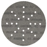 Mirka Iridium Grip klittenband schuurschijven 225mm met 24 gaten voor Mirka LEROS en FLEX Giraffe