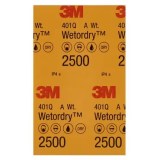 3M WetorDry schuurvellen 138 x 230 mm P1500, P2000 of P2500 per 50 vel