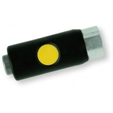 Prevost veiligheids-snelkoppeling R1/4 inwendig type Orion met veiligheidsopening/sluiting