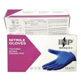 INP disposable nitrile handschoenen per 100 (blauw) maat S voor kleine handen