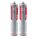 Zusex Ultimate Repair reparatiepasta 240 minuten 5mm-20cm hard-elastische oplosmiddelvrije vulmassa per 600ml set
