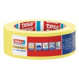 tesa 4334 Precision Mask hoogwaardige washi maskeringstape voor precieze en vlakke verfranden 50mm per 24 rollen