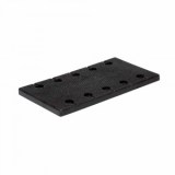 Hamach Rubber schuurzool ZONDER KLITTENBAND 115 x 225mm voor Hamach VH 77 V en RUPES SSPF vlakschuurmachine