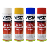 Vista 2K PU spuitbus wegenverf  spray voor lijnmarkering 500ml - aantrekkelijke staffelprijzen