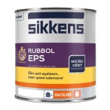 Sikkens Rubbol EPS halfglanzende overgrond- en aflak ineen voor niet-maatvast werk buiten 1000 ml / 2500 ml