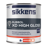 Sikkens Rubbol XD HIGH GLOSS hoogglanslak voor buiten 1000 ml / 2500 ml
