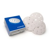 TITANIUM disc schuurschijven 150 mm met 8+6+1 gaten per 100 schijven - 3=5 actie bij bepaalde groftes