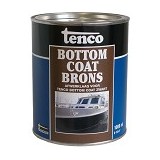 Touwen Tenco Bottomcoat Brons beschermde gladde afwerklaag voor objecten onder water