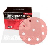 Indasa Rhynogrip RED Line klittenband discs 125mm met 8 + 1 gaten