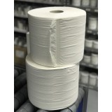 Poetspapier 2-laags 24-26.5cm breed 380 meter lengte per 2 rol verpakt in plastic pak - aantrekkelijke staffelprijzen