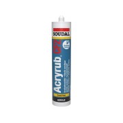 SOUDAL sneldrogende 10-minuten anti-crack acrylaatkit Acryrub CF2 overschilderbare acrylaatmastiek 310 ml wit - aantrekkelijke staffelprijzen
