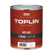 TOPLIN #1540 AFLAK SATIJN standverf op lijnolie basis  (voorheen Aquamarijn Toplin Aflak Zijde)