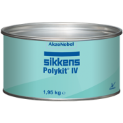 Sikkens Polykit IV plamuur met verharder in blik set incl. verharder 2 kg