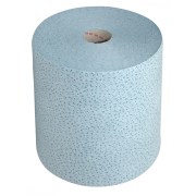 Schoonmaakdoek proptex voor synthetische vloeistoffen 32cm breed rol doek papier a 500 vel