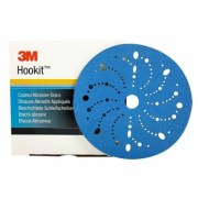 3M 51382 Hookit Blue Coat LD567A Abrasive discs 325U 150 mm multihole P500 per 100 schijven