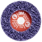 3M 05816 Clean & Strip XT Purple schijven met fiber onderlaag 115 x 22mm per stuk