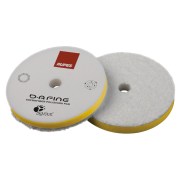 RUPES DUAL-ACTION MF klittenband microvezelpad 130 mm voor RUPES LHR12/LHR15ES/LHR15III geel of wit - NIEUWSTE GENERATIE