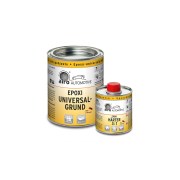 Airo Epoxi Universal-grund vullende waterdichte 2K primer voor restauratie op kaal metaal zoals RVS en aluminium 3:1 per 1 liter set incl. verharder - NIEUWSTE TYPE