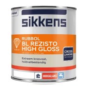 Sikkens Rubbol BL Rezisto High Gloss huidvetvaste watergedragen hoogglanslak 1000 ml / 2500 ml