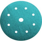 SIA 1815 siatop dikke klittenband discs 200-203mm schuurschijven met 8 +1 gaten P40 per 100 stuks