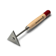 Staalmeester 1029 Verfschraper grote driehoek 8 cm standaard verfkrabber
