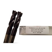 Mahotec Puntlasboor 8 x 44 mm Hard-Metaal 8% cobalt TiALN COAT