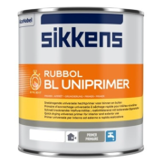 Sikkens Rubbol BL UNIPRIMER sneldrogende universele hechtprimer isolerend en corrosiewerende grondverf voor binnen en buiten grondverf 1000 ml / 2500 ml
